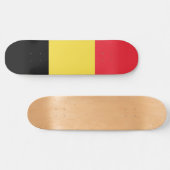 Belgische vlag persoonlijk skateboard (Horizontaal)