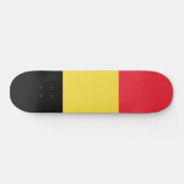 Belgische vlag persoonlijk skateboard (Horizontaal)