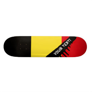 Belgische vlag persoonlijk skateboard