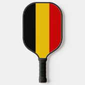 Belgische vlag pickleball paddle (Voorkant)