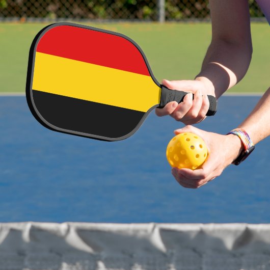 Belgische vlag pickleball paddle (Insitu)
