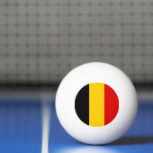 Belgische vlag pingpongbal (Net)
