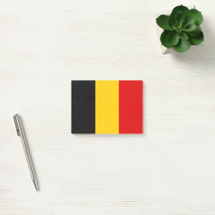 Belgische vlag post-it® notes