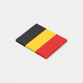 Belgische vlag post-it® notes (Schuin)