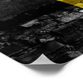 Belgische vlag poster (Hoek)