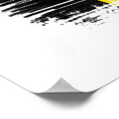 Belgische vlag poster (Hoek)