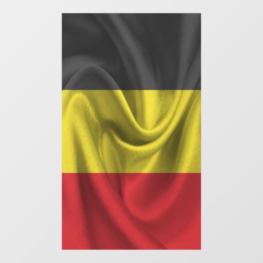 Belgische vlag raamsticker (Vel)