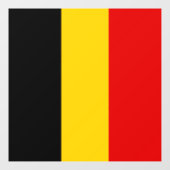 Belgische vlag raamsticker (Vel)