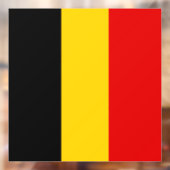 Belgische vlag raamsticker (Vel 2)