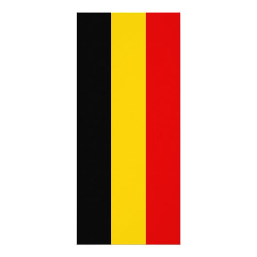 Belgische vlag reclamekaart (Voorkant)