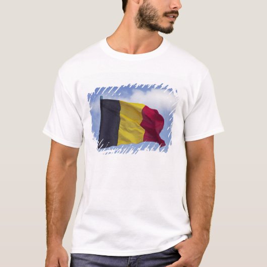 Belgische vlag RF) T-shirt (Voorkant)