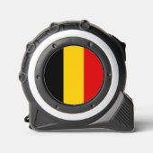 Belgische vlag rolmaat (Voorkant)