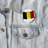 Belgische vlag ronde button 5,7 cm (In situ)