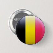 Belgische vlag ronde button 5,7 cm (Voorkant /achterkant)