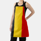 Belgische vlag schort (Insitu)