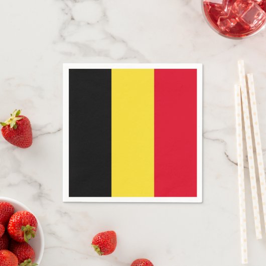 Belgische vlag servetten (Insitu)