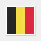 Belgische vlag servetten (Voorkant)