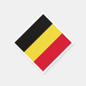 Belgische vlag servetten (Hoek)
