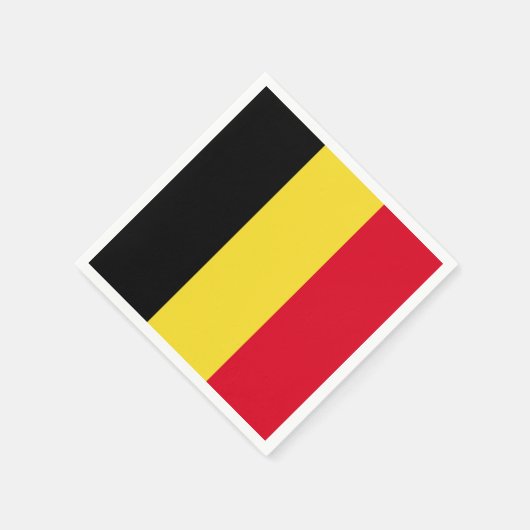 Belgische vlag servetten (Hoek)