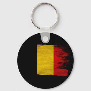Belgische vlag sleutelhanger