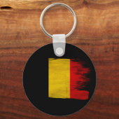 Belgische vlag sleutelhanger (Voorkant)
