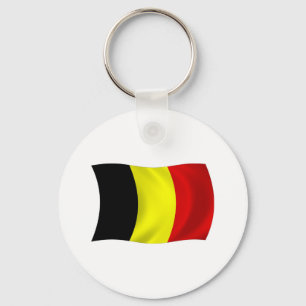 Belgische Vlag Sleutelhanger