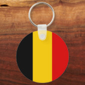 Belgische vlag sleutelhanger (Achterkant)