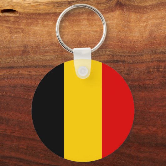 Belgische vlag sleutelhanger (Voorkant)