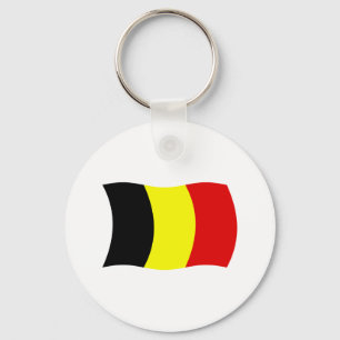 Belgische Vlag Sleutelhanger