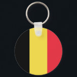Belgische vlag sleutelhanger<br><div class="desc">Belgische vlag</div>