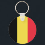 Belgische vlag sleutelhanger<br><div class="desc">Belgische vlag</div>
