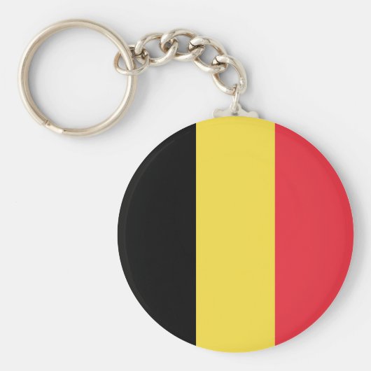 Belgische vlag sleutelhanger (Voorkant)