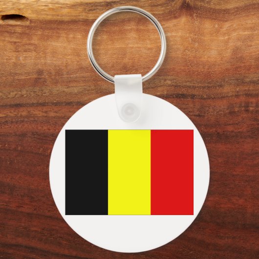 Belgische vlag sleutelhanger (Voorkant)