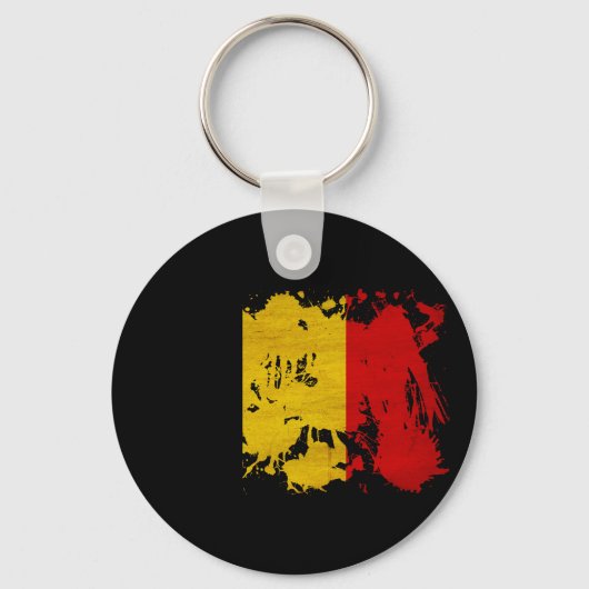 Belgische vlag sleutelhanger (Voorkant)