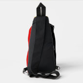 Belgische vlag sling bag (Achterkant)