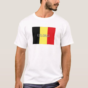 Belgische vlag souvenir t-shirt