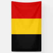 Belgische vlag spandoek (Verticaal)