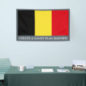 Belgische vlag spandoek (Beurs)