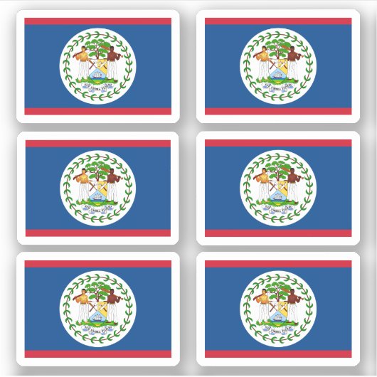 Belgische vlag sticker (Voorkant)