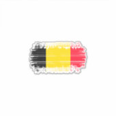 Belgische vlag sticker (Voorkant)