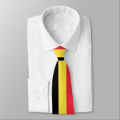 Belgische vlag stropdas (Gebonden)