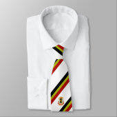 Belgische vlag stropdas (Gebonden)