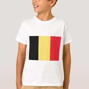 Belgische vlag t-shirt