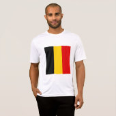 Belgische vlag t-shirt (Voorkant volledig)