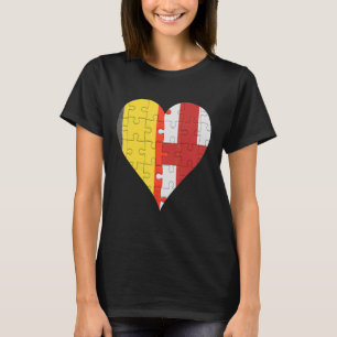 Belgische vlag t-shirt