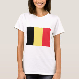 Belgische vlag t-shirt