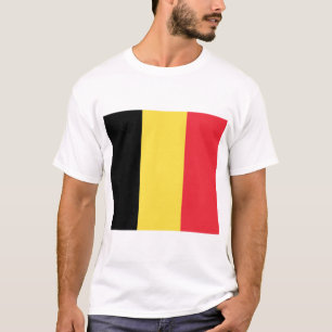 Belgische vlag t-shirt