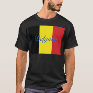 Belgische vlag t-shirt