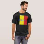 Belgische vlag t-shirt (Voorkant volledig)