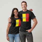 Belgische vlag t-shirt (Unisex)